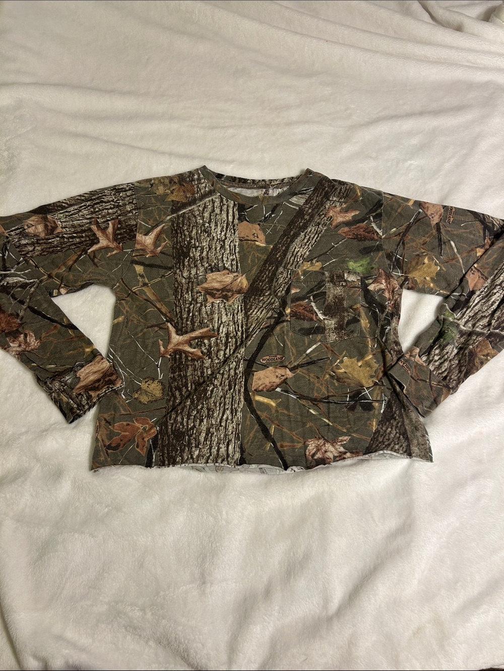 ❤️Camo Long-Sleeve Shirt - Green/Brown
